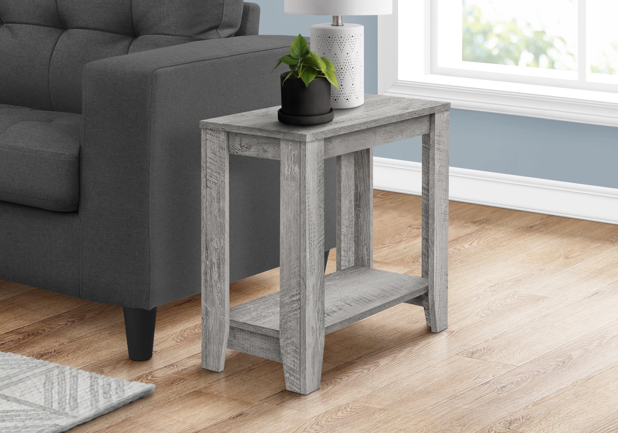 Accent Table, Side, End, Nightstand, Lamp, Living Room, Bedroom, Contemporary, Modern