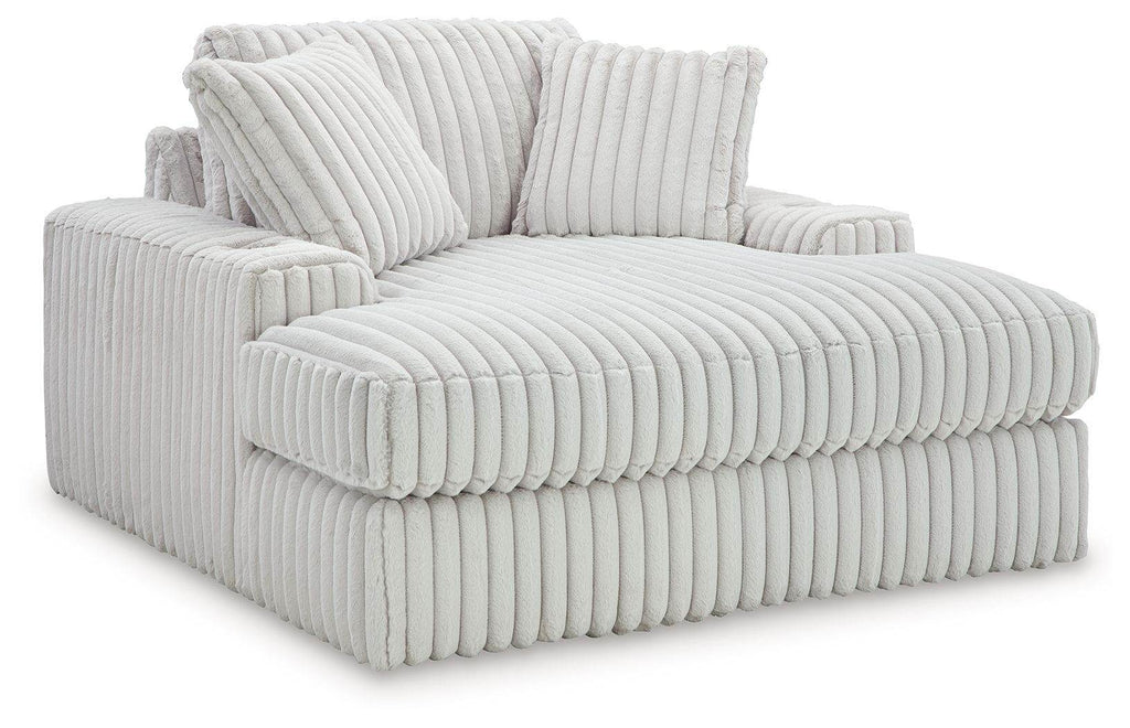 Stupendous - Oversized Chaise - Alloy-0