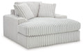 Stupendous - Oversized Chaise - Alloy-0