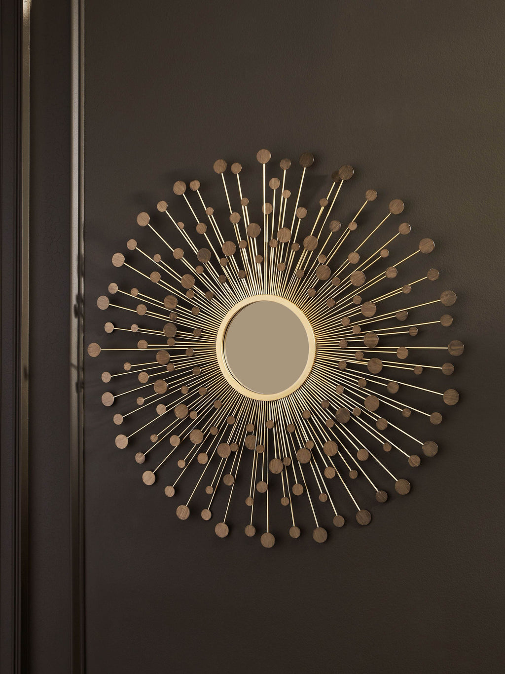 Morwenna - Accent Mirror - Bronze / Gold Finish-2