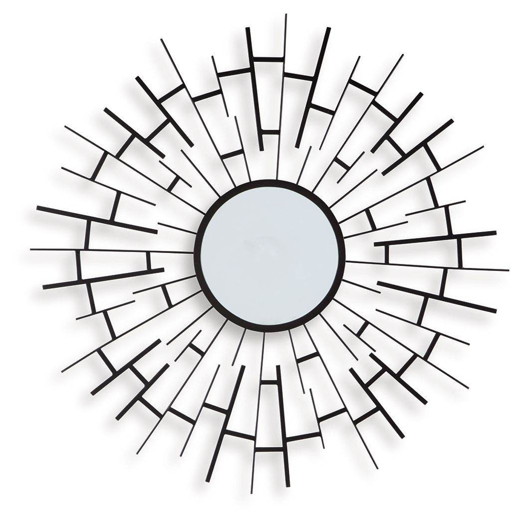 Garrenworth - Accent Mirror - Black-0
