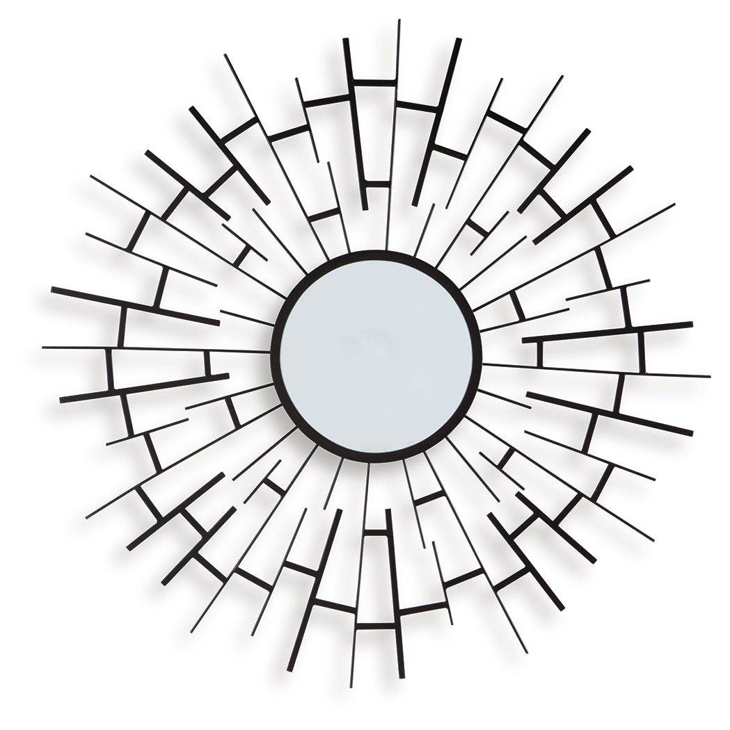 Garrenworth - Accent Mirror - Black-0
