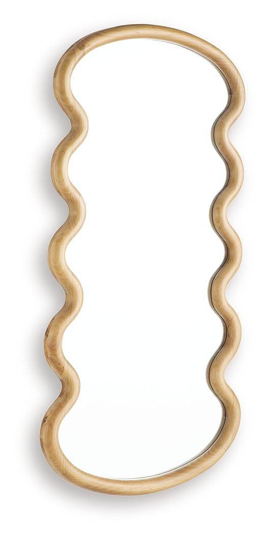 Serendis - Accent Mirror - Brown-1
