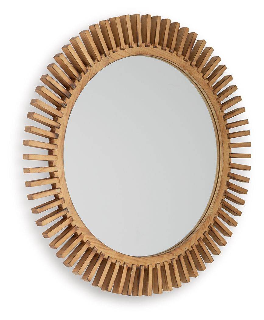 Tedwell - Accent Mirror - Brown-1