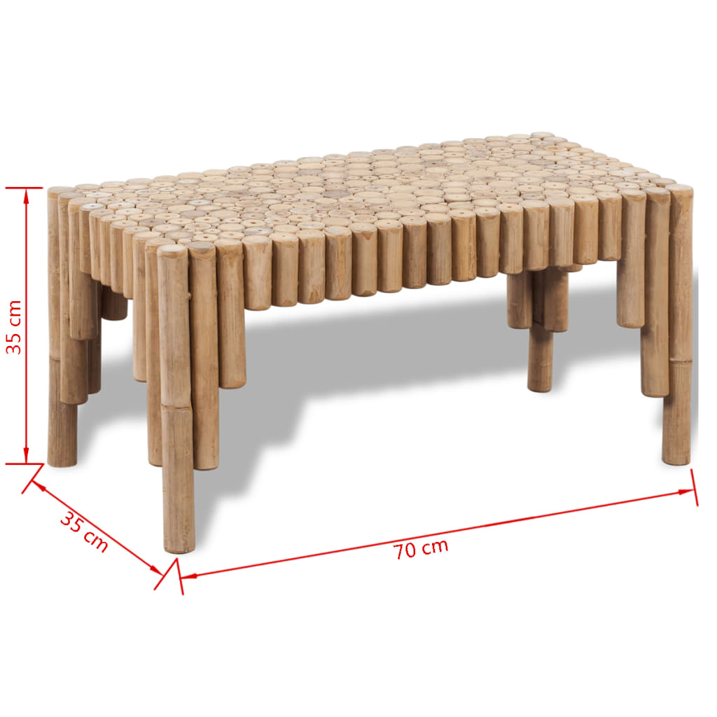 NNEVL Coffee Table Bamboo