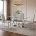 4-Pack - Heavy-duty chairs set: 2.1' thick cushion, iron frame, perfect for home or office. Classic colors, great value