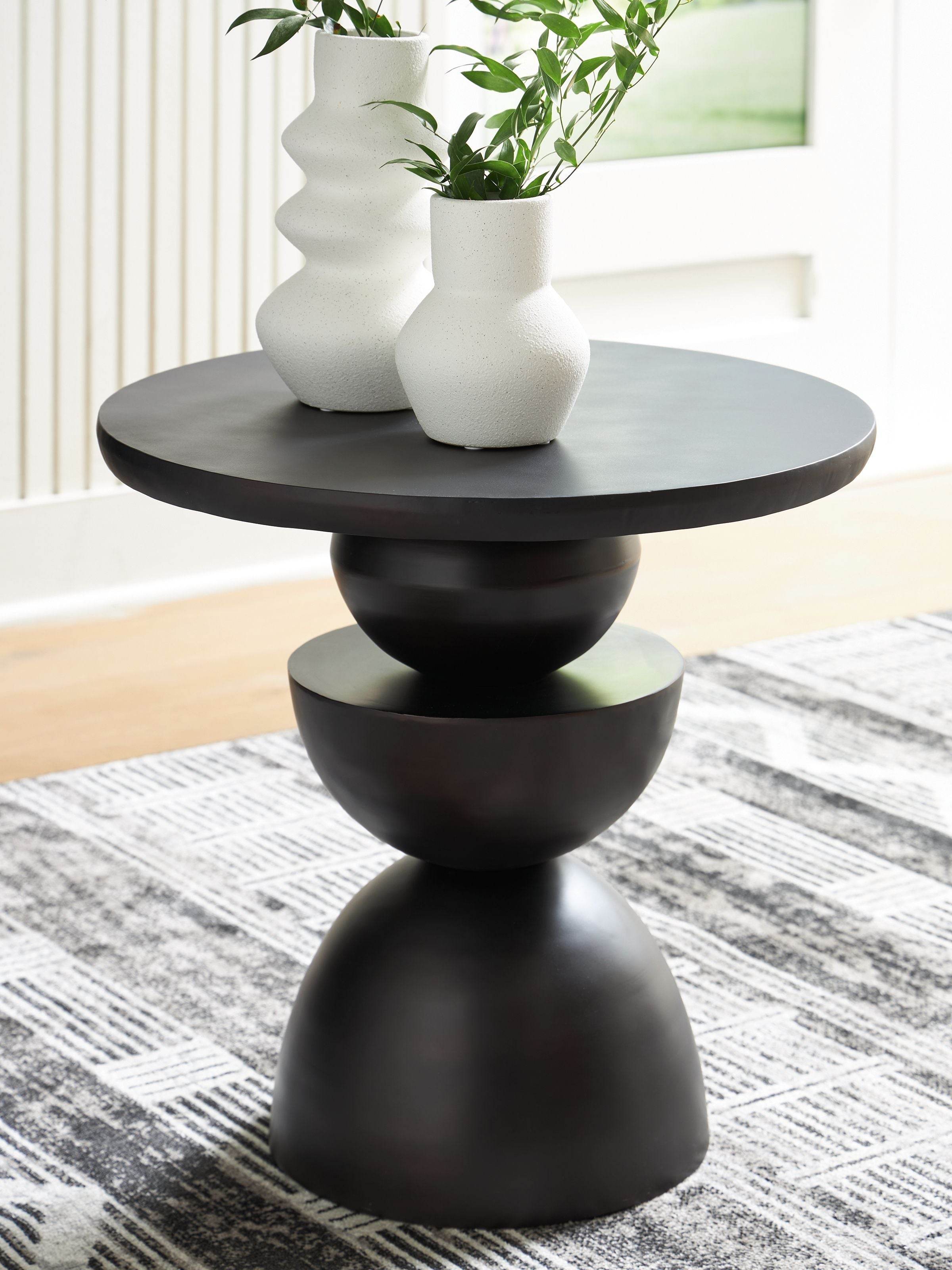Kurtson - Accent Table - Bronze Finish-2