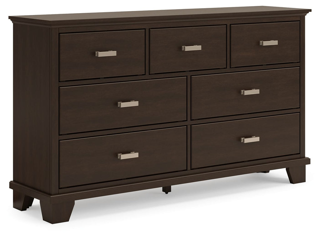 Covetown - Dresser - Dark Brown-0