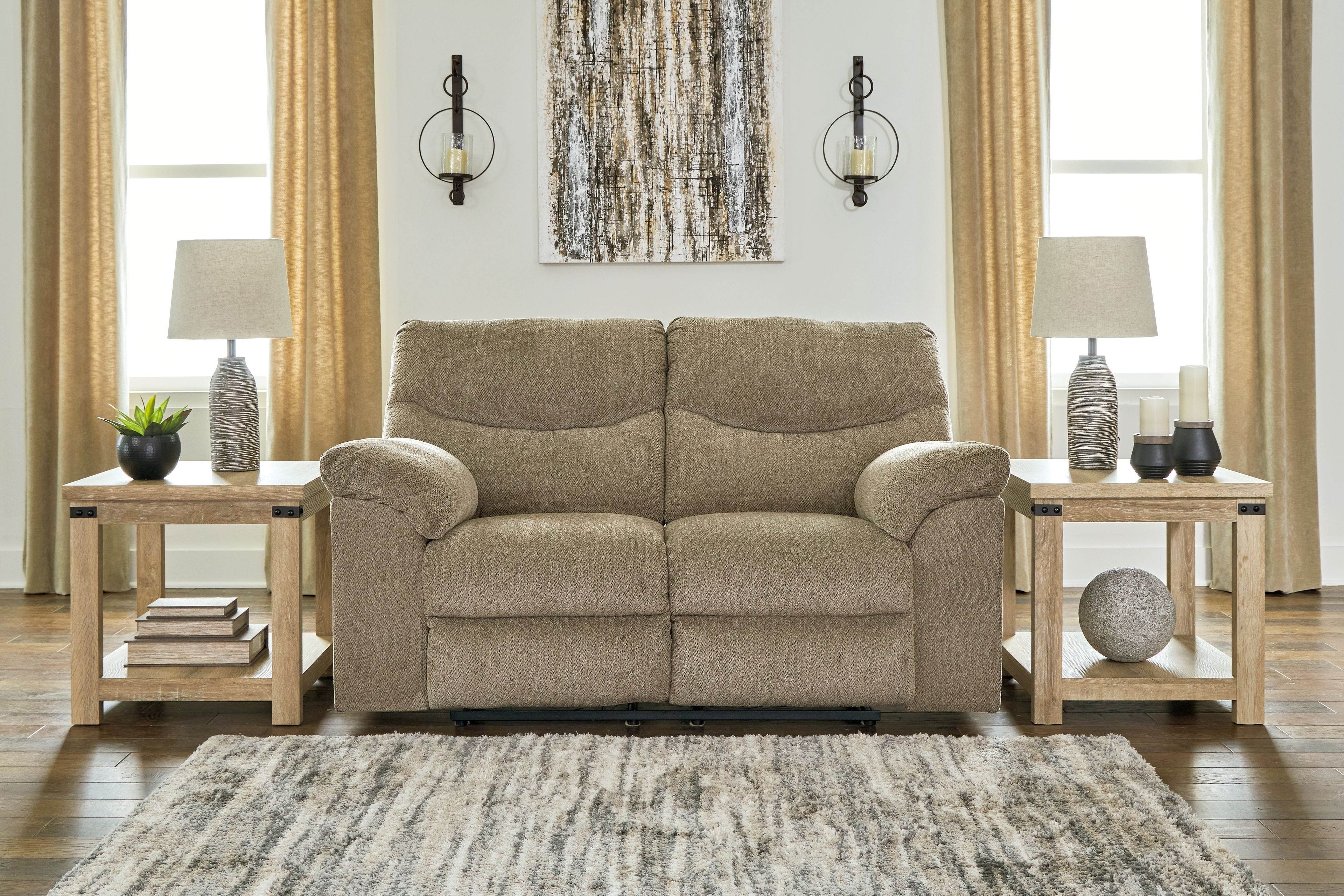 Alphons - Reclining Loveseat - Fabric - Briar-2