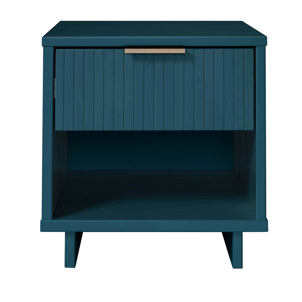 Dark Blue Nightstand