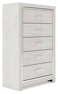 Altyra - Five Drawer Chest - White-0