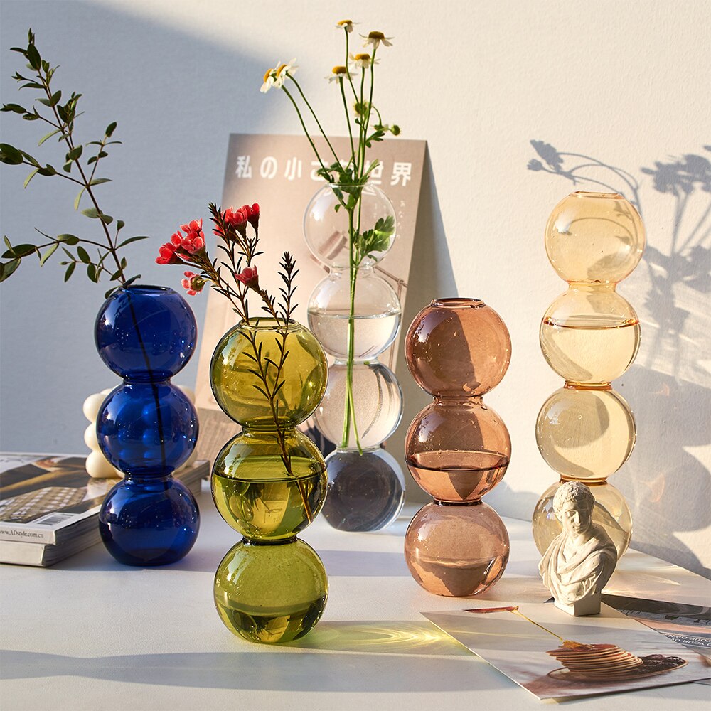 Nordic Hand Made Home Decor Hydroponics Vases-1