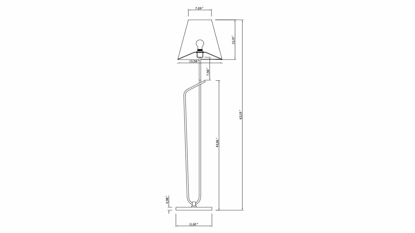 Basudebpur Floor Lamp