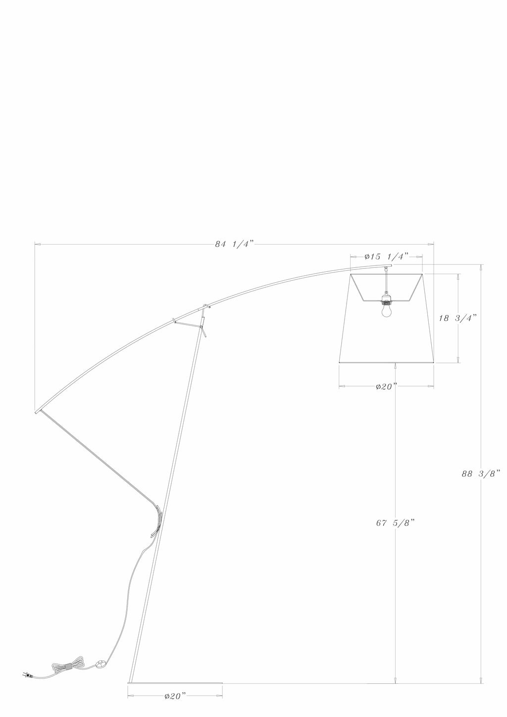 Haringhata Floor Lamp