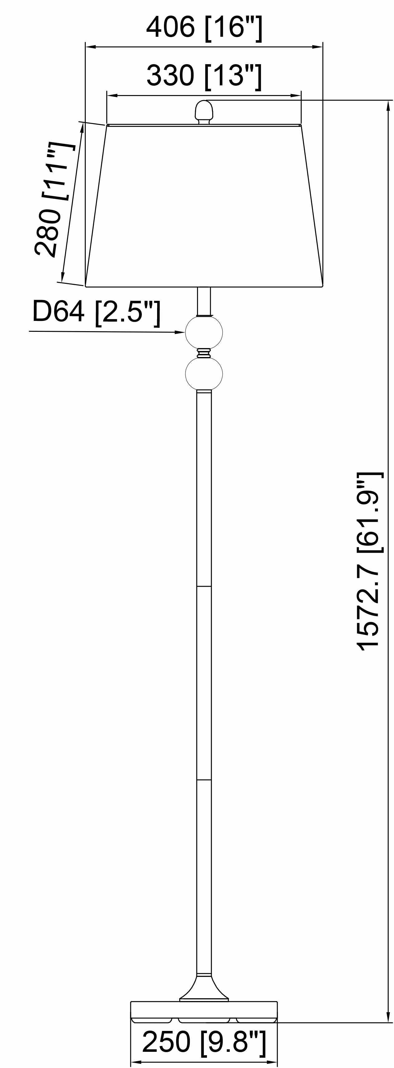 Wasserburg Floor Lamp