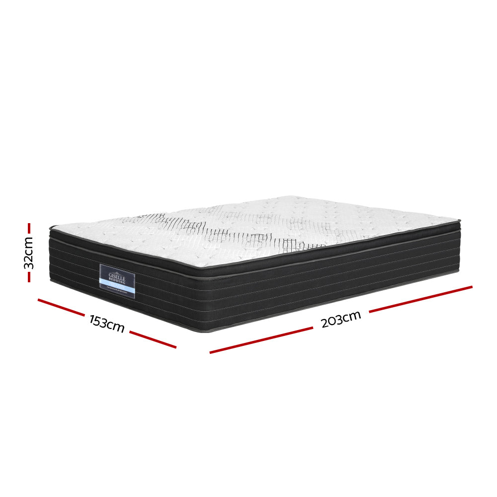 NNEDSZ Bedding 32cm Mattress Extra Firm Queen