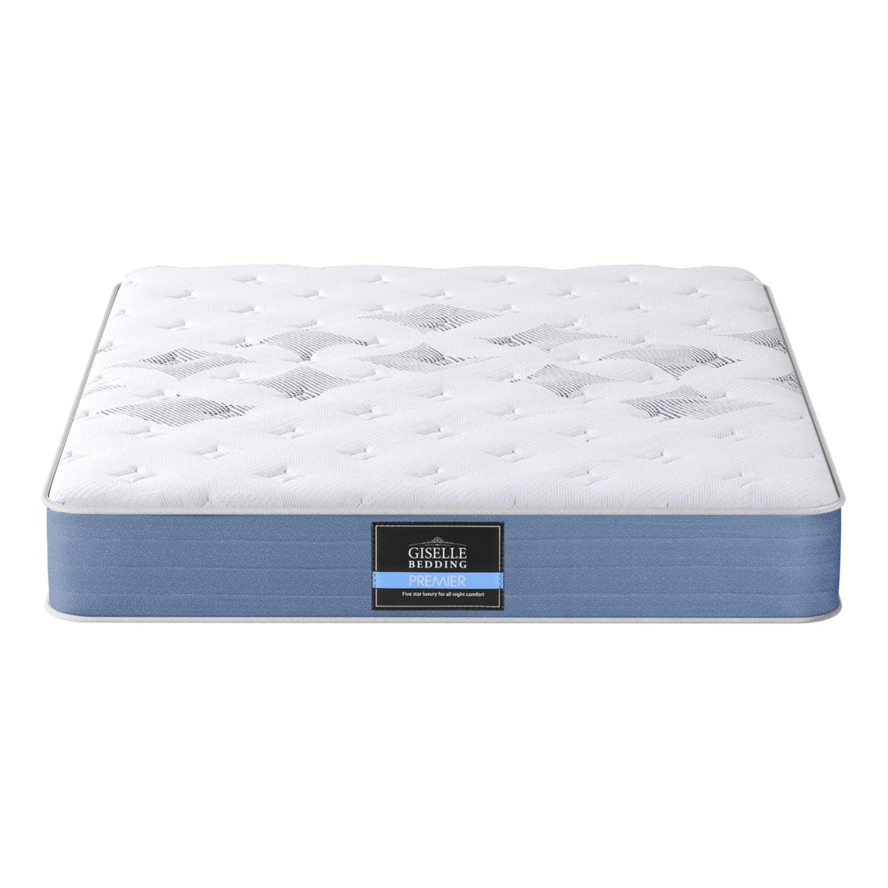 25cm Giselle Mattress Double Bed Pocket Spring Mattresses-2