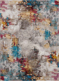 Mardin Abstract Area Rug - Clearance-0