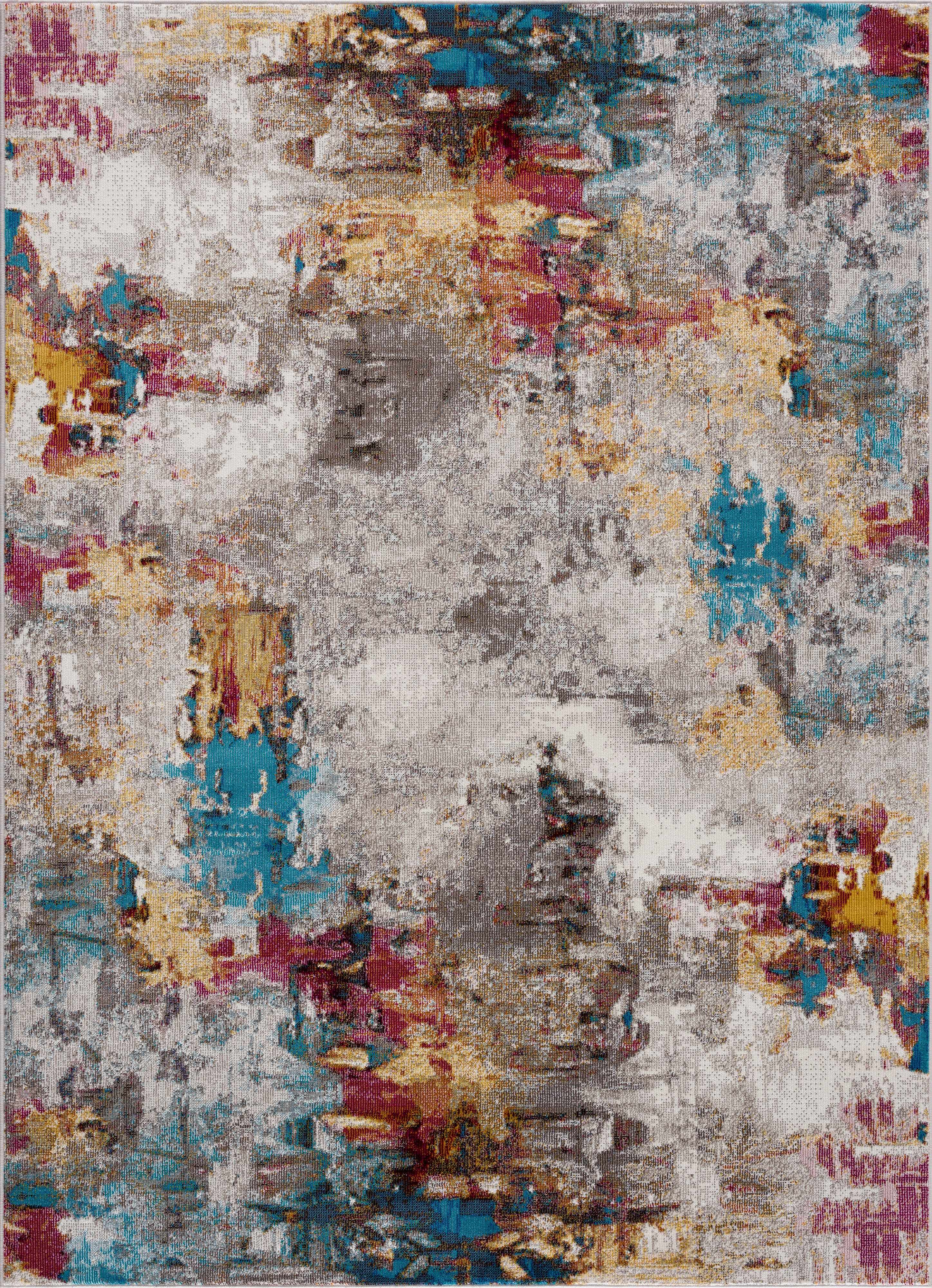 Mardin Abstract Area Rug - Clearance-0