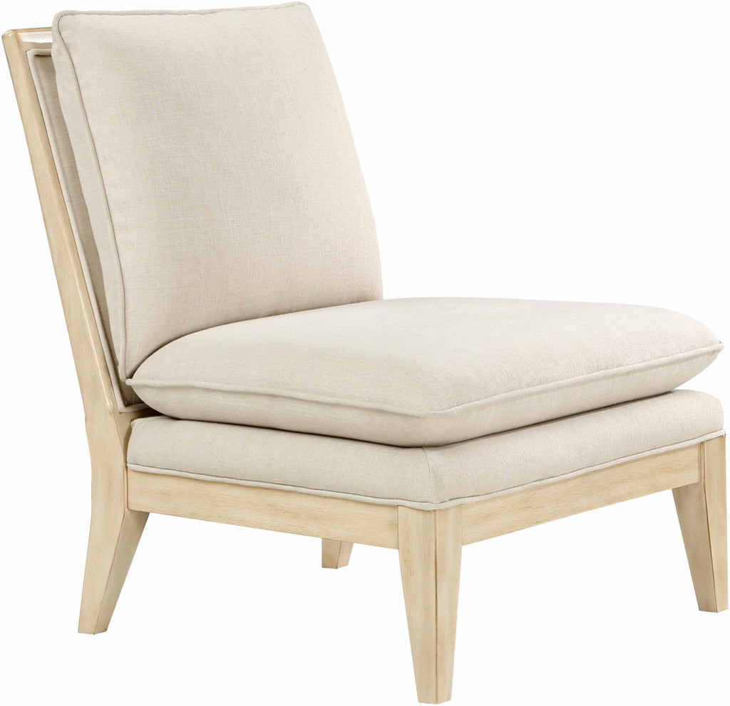 Moscavide Beige Accent Chair - Clearance