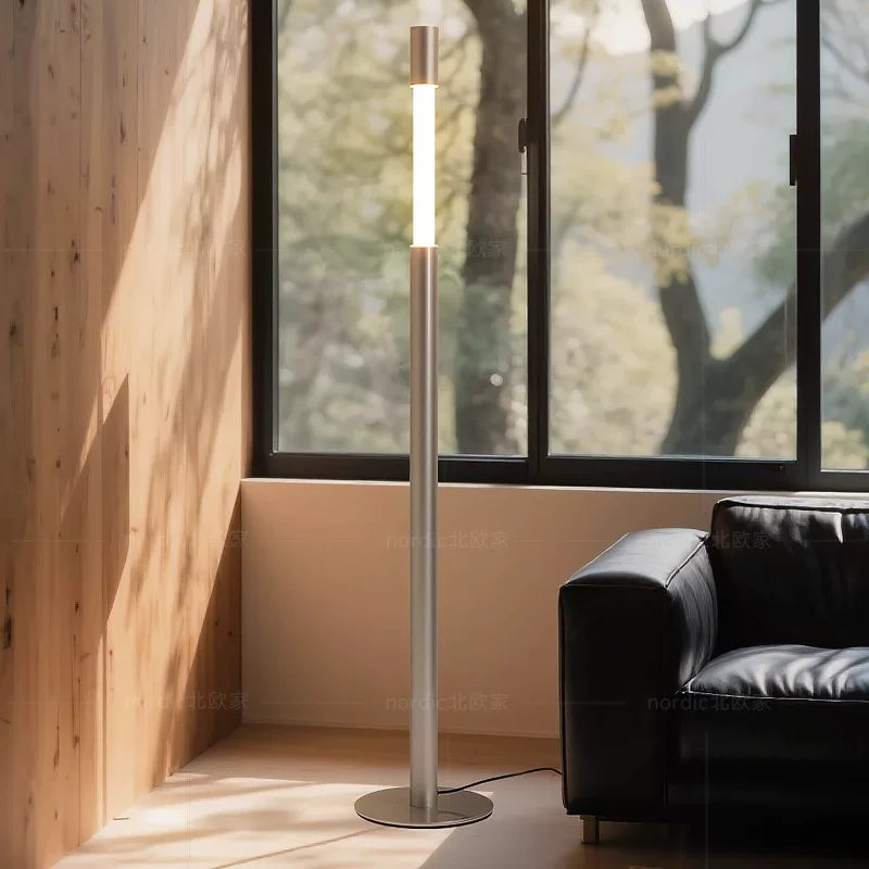 Minimalist Aluminum Telescopic Floor Lamp 53‘’H