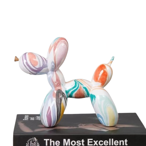 Colorful Balloons Dog Sculpture-0