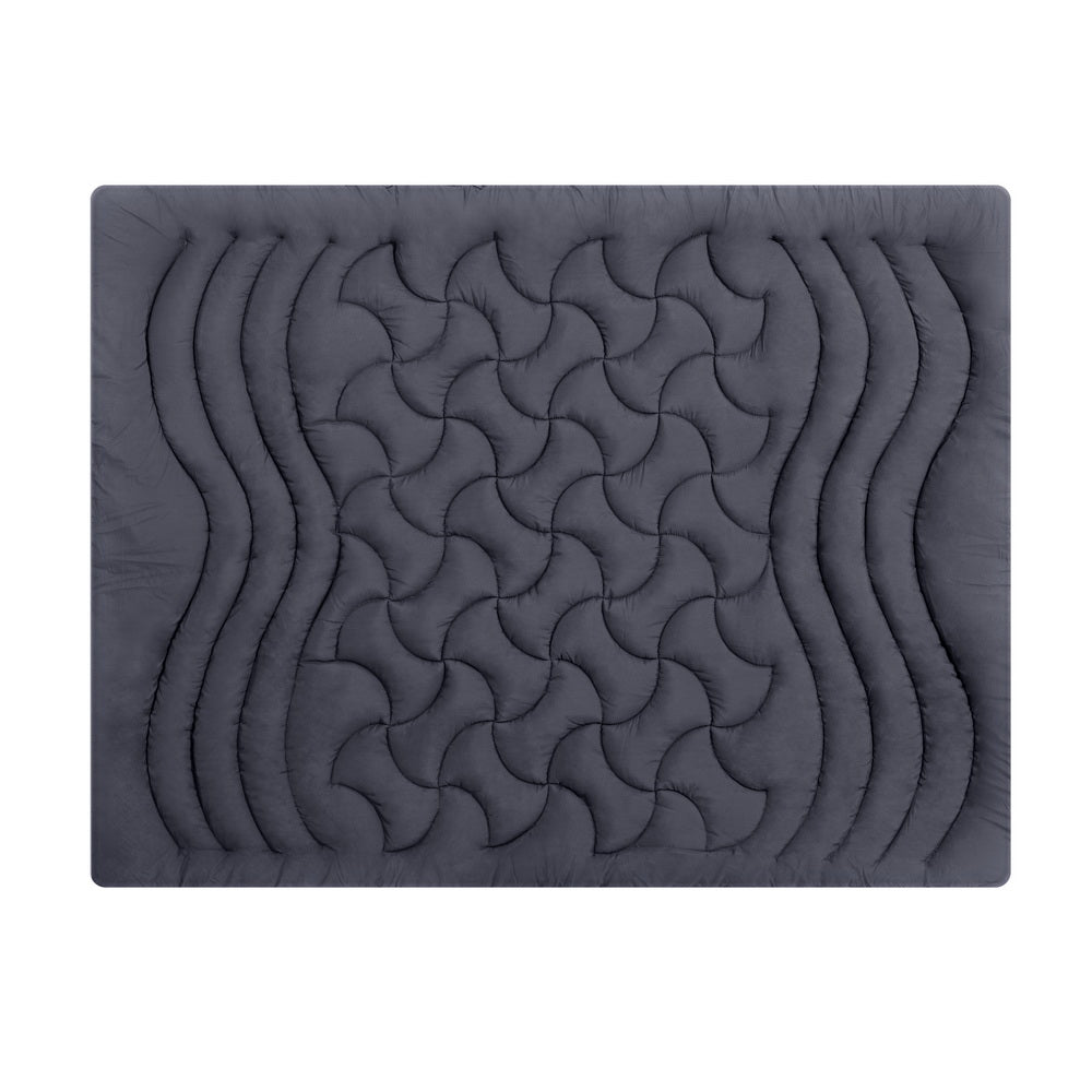 NNEDSZ Bedding Mattress Topper Pillowtop 3-Zone Double