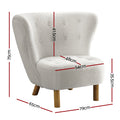 NNEDSZ Armchair Lounge Accent Chair Armchairs Couch Chairs Sofa Bedroom White