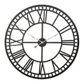 NNEDSZ Wall Clock Large Modern Vintage Retro Metal Clocks 60CM Home Office Decor-0