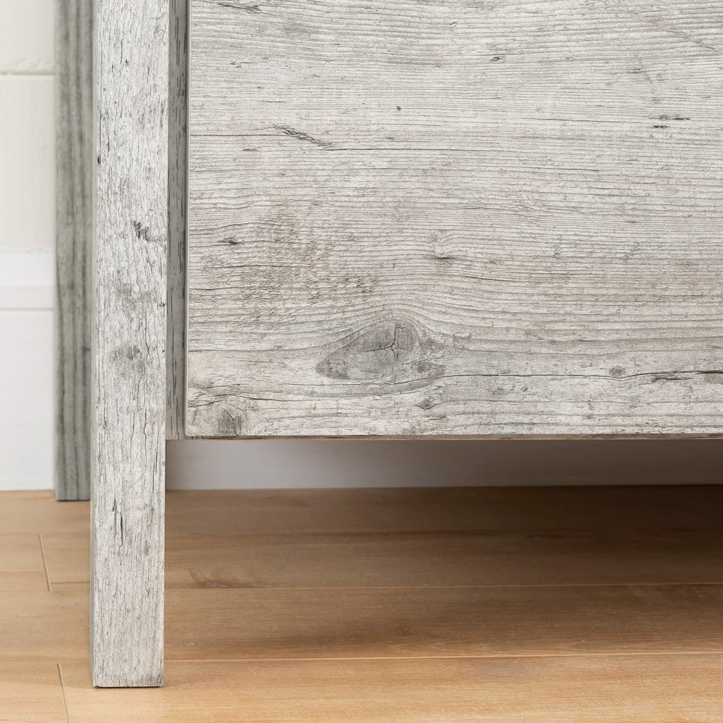 Modern Washed Pine 5 Drawer Storage Chest-1