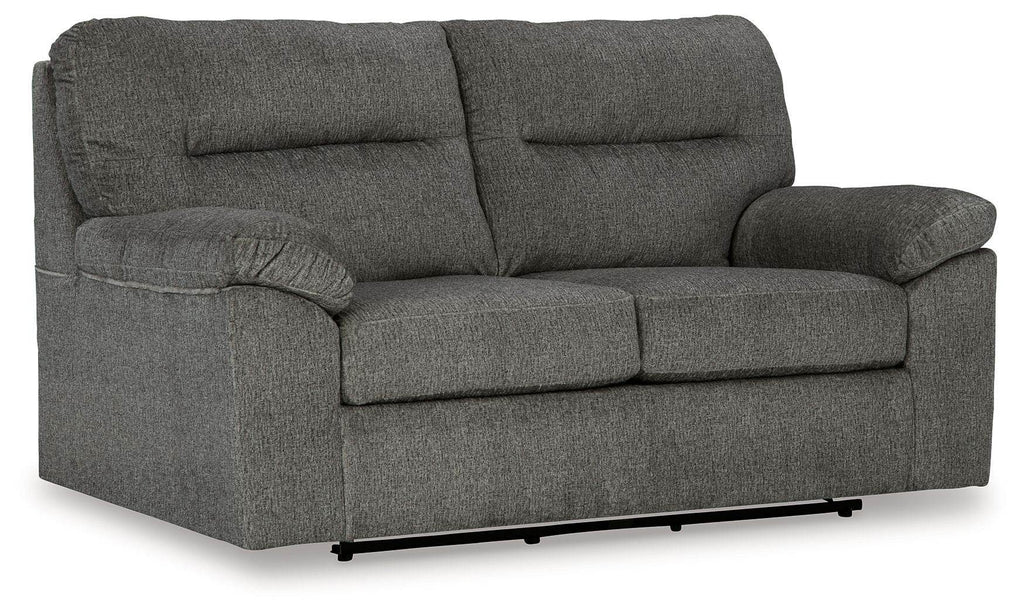 Bindura - Glider Loveseat - Mineral-0