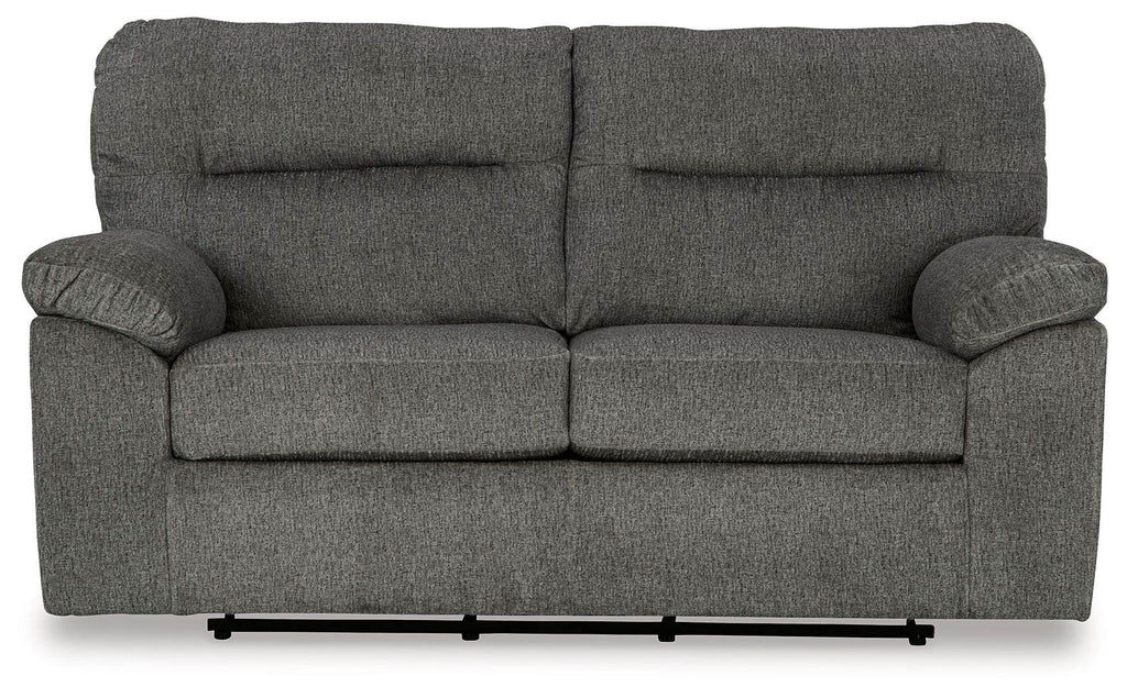 Bindura - Glider Loveseat - Mineral-1