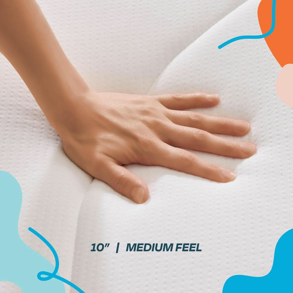Memory Foam Hybrid Mattress Twin XL Breathability Plus-3