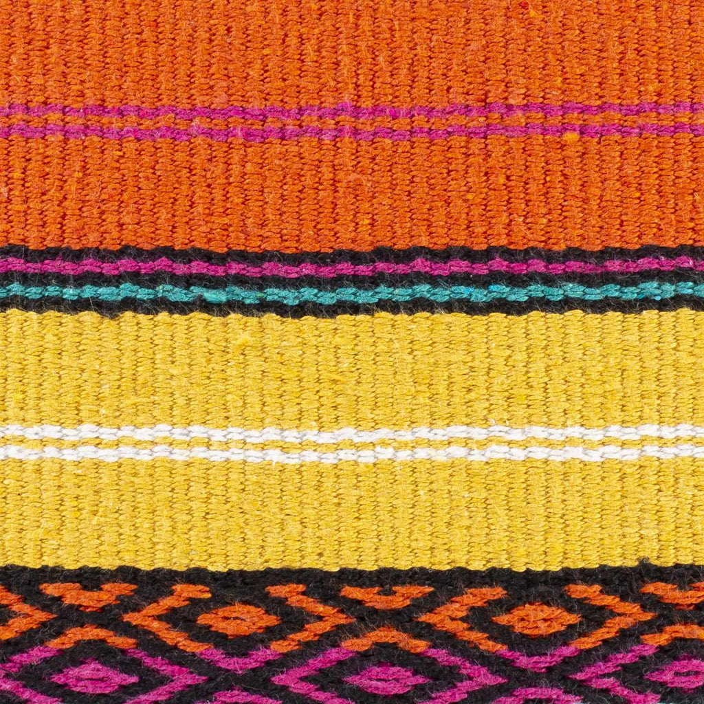 Amna Vibrant Striped Accent Pillow - Clearance