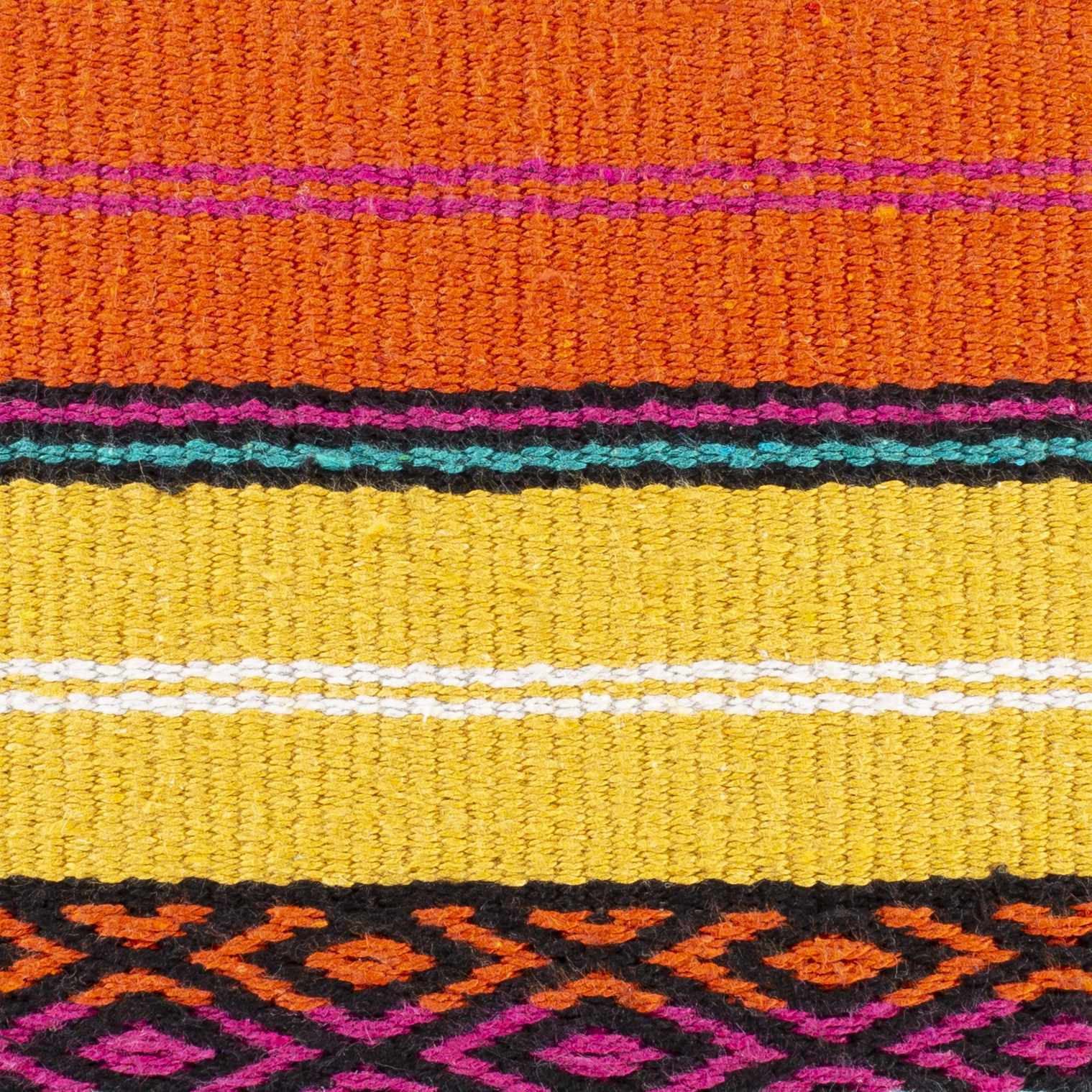 Amna Vibrant Striped Accent Pillow - Clearance