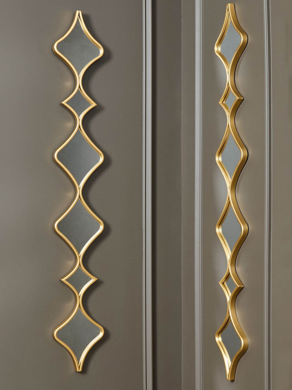 Harriswood - Accent Mirror Set (Set of 2) - Gold Finish-2