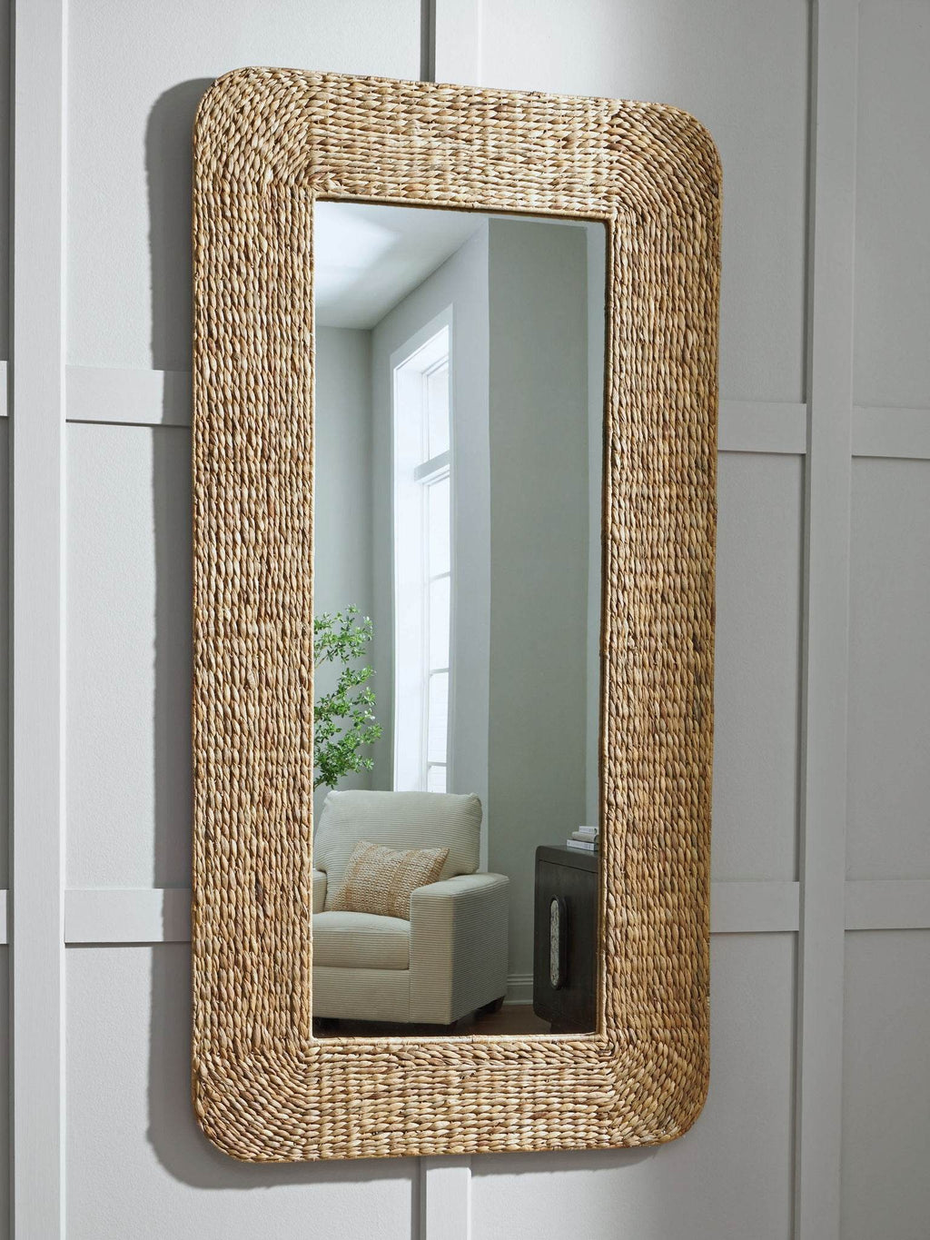 Norigan - Floor Mirror - Natural-1