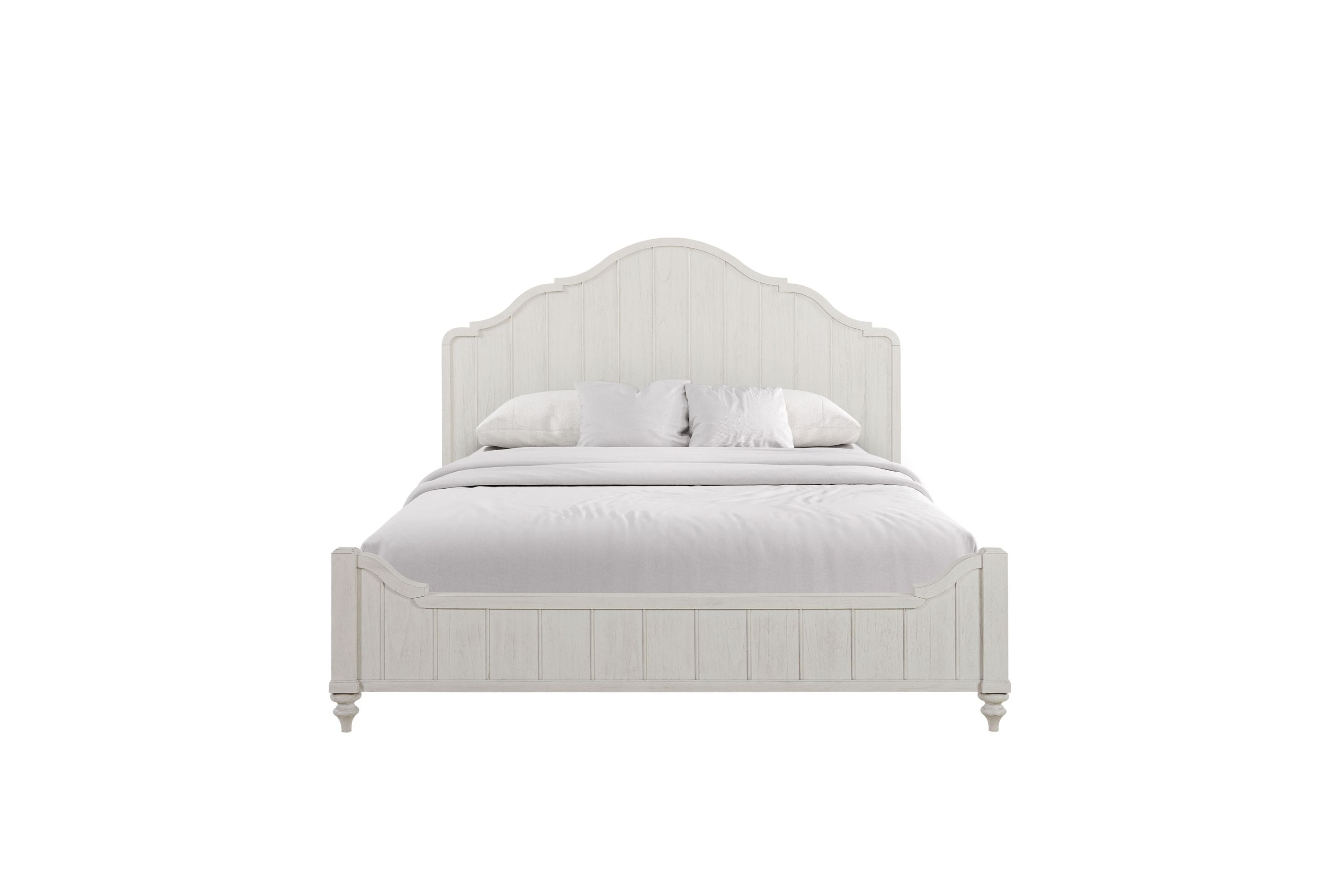 King Panel Bed - Cement