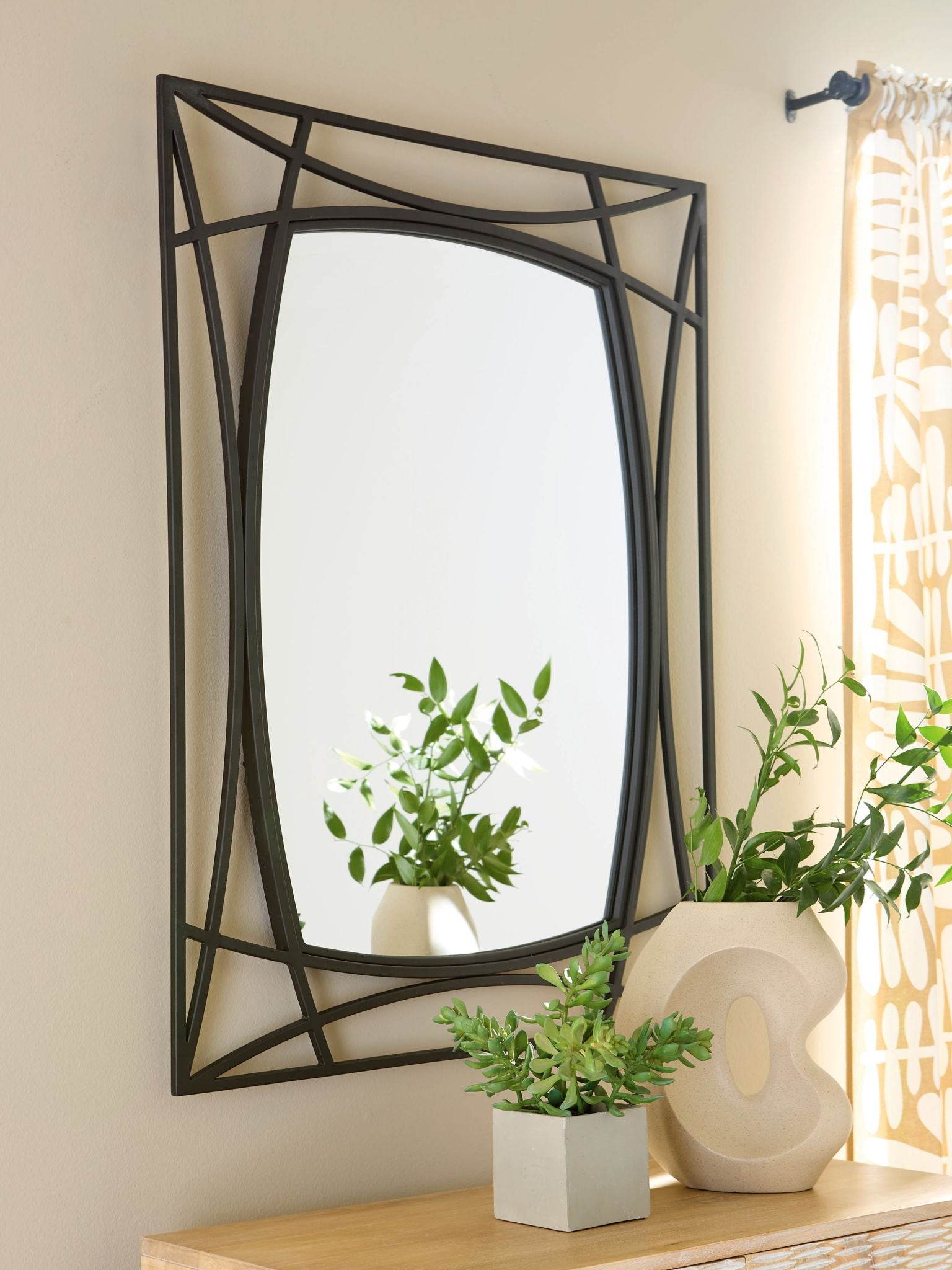 Freenville - Accent Mirror - Black-2