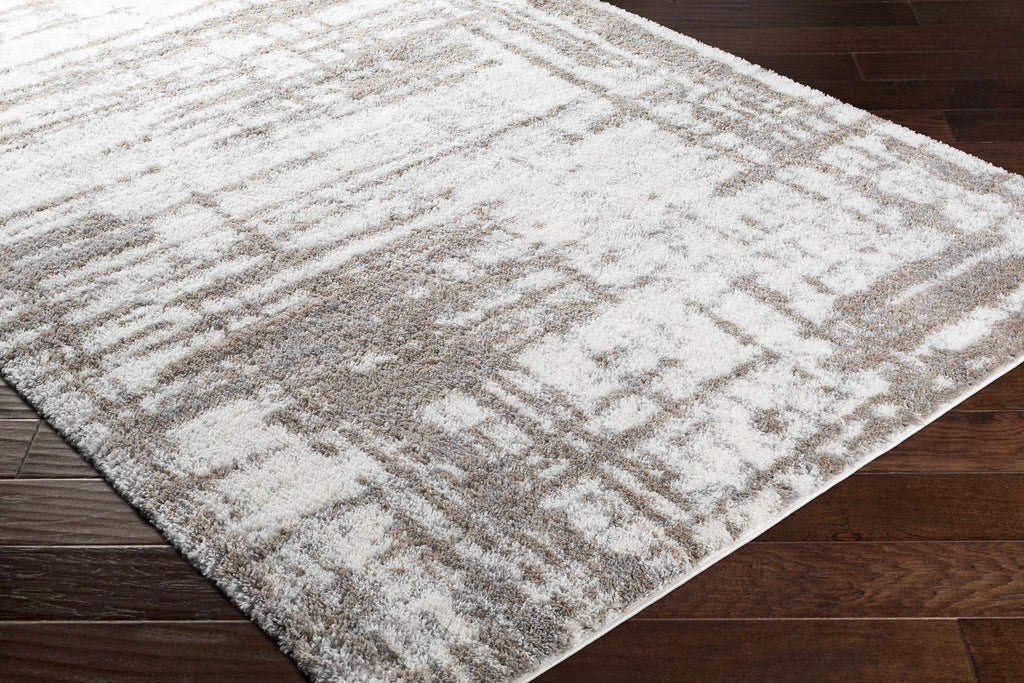 Broulee Abstract Striped Plush Rug-3