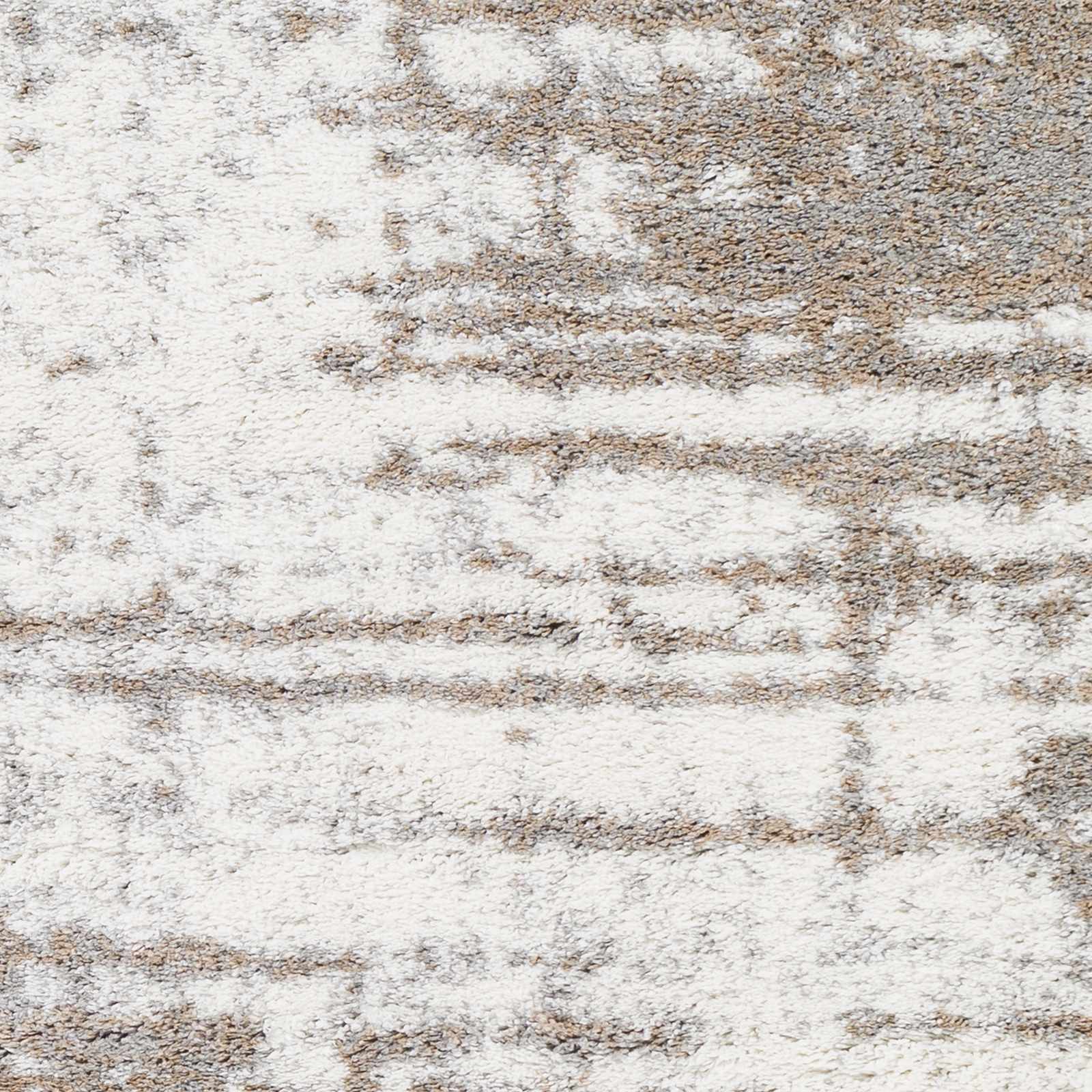 Broulee Abstract Striped Plush Rug-2