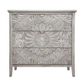 3 Drawer Cabinet, American Furniture, Suitable for Bedroom, Living Room, Study