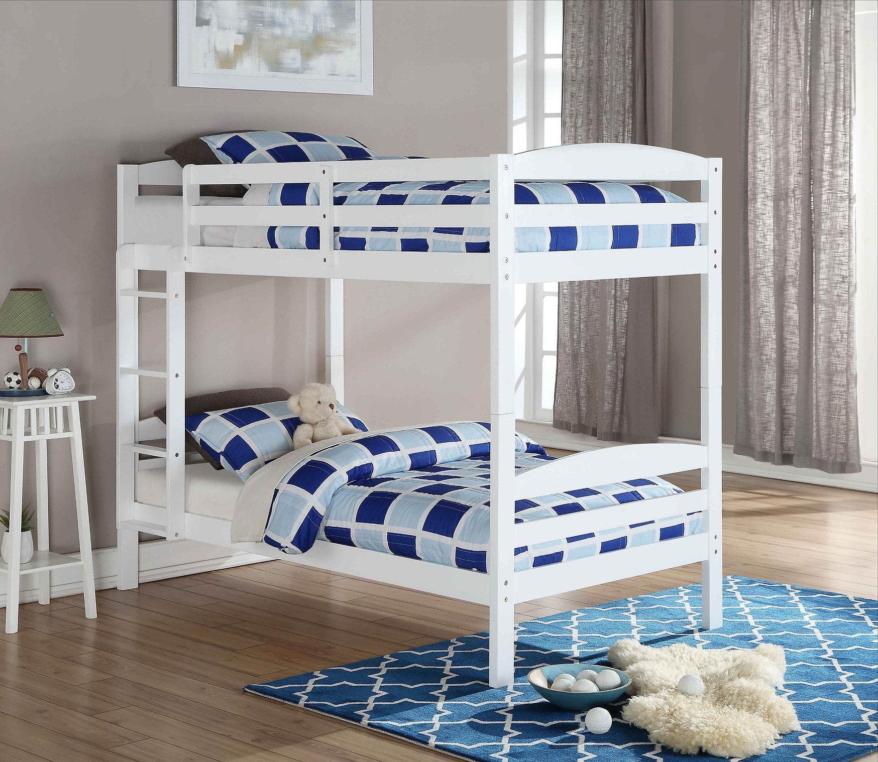 Haven Single over Single Bunk Bed - Solid Wood-2