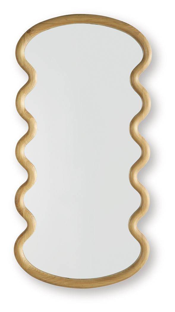 Serendis - Accent Mirror - Brown-0