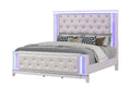 Opium King Bed in Milky White (NJ Inventory)