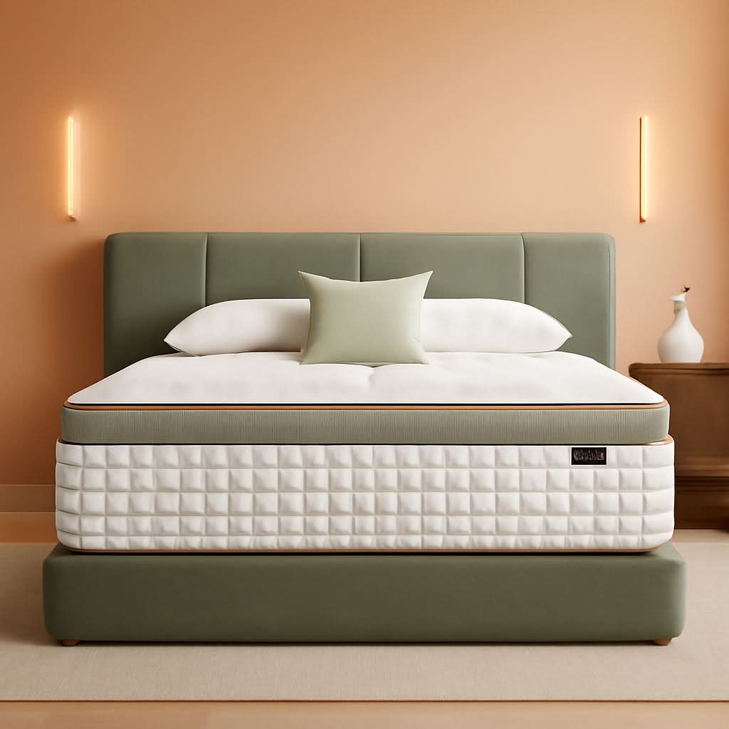 Twin Hybrid Mattress 12 Inch GelMemory Foam Comfort-0