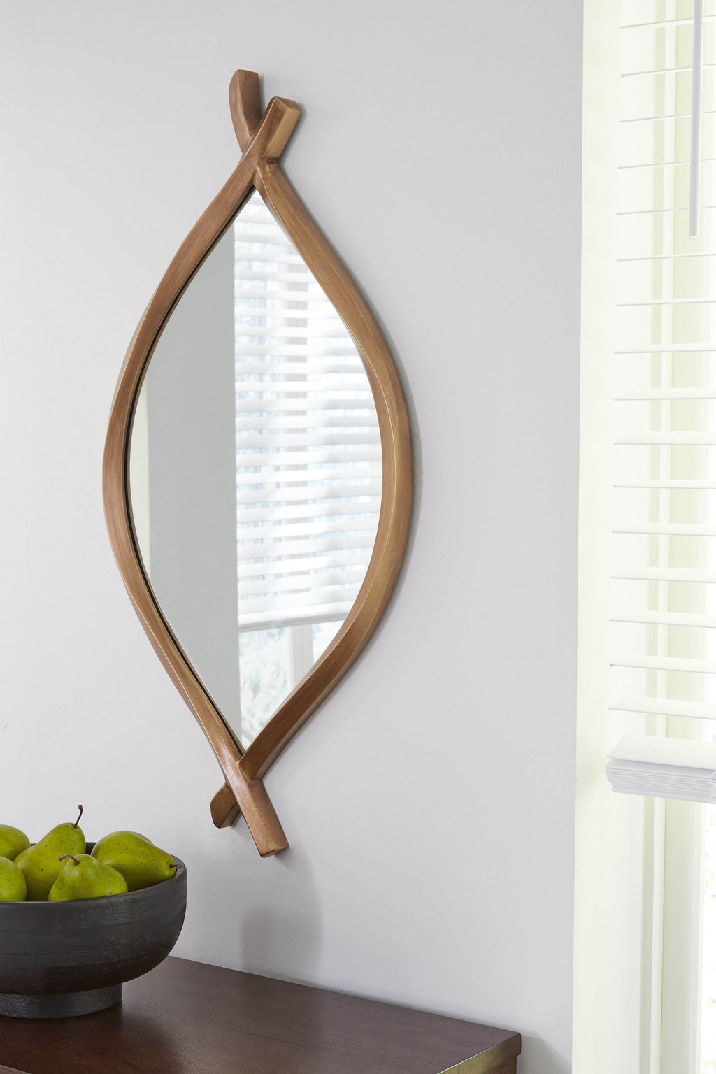 Bartner - Accent Mirror - Antique Gold Finish-2