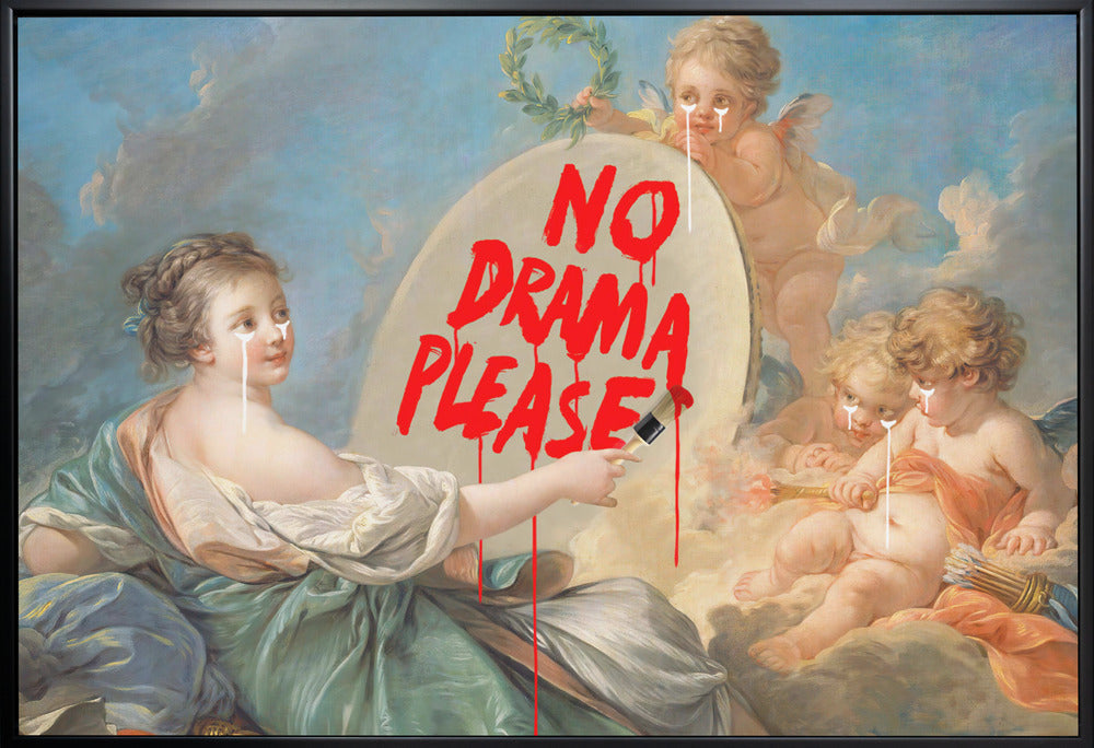 Wall art No Drama-2