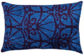 Canvello Decorative Blue Lumbar Throw Pillows For Couch - 16x24 in