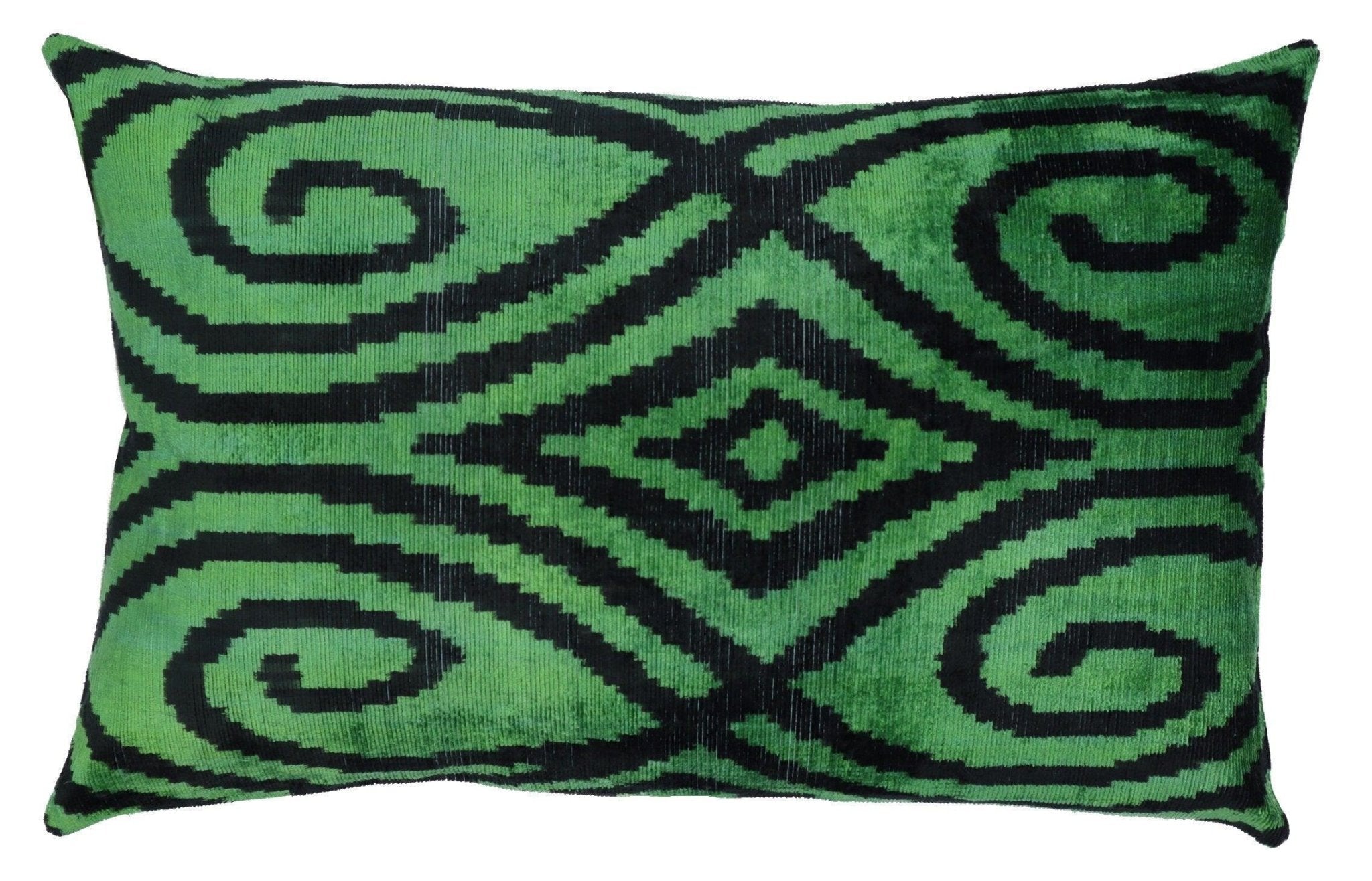 Canvello Decorative Green Throw Pillows for Couch - 16x24 in